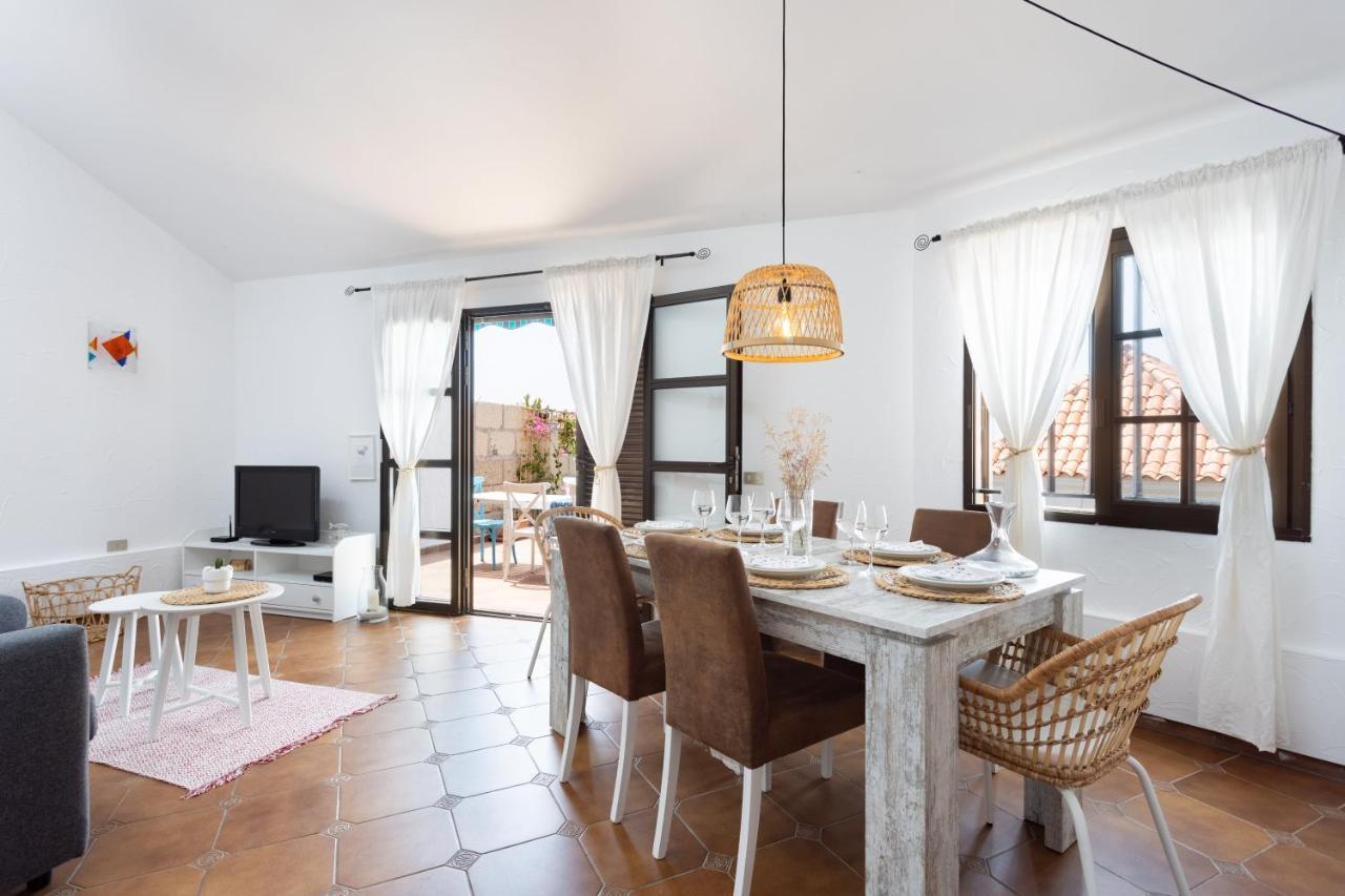 Casa Limon - Ocean View - Bbq - Garden - Terrace - Free Wifi - Child & Pet-Friendly - 2 Bedrooms - 6 People Poris de Abona Eksteriør bilde